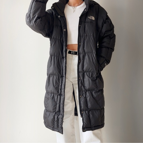 The North Face Jackets & Blazers - The North Face black goose down long puffer jacket / winter coat